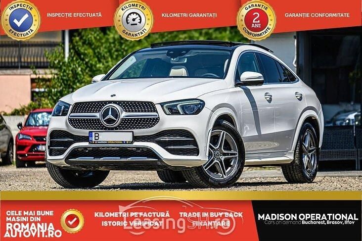 Alb Utilizat 2020 Mercedes GLC400d Coupe | 58.450 EUR - Imagine 1/4