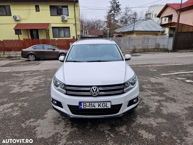Second-hand VW Tiguan Trendline 110 CP (80 kW) 2014 Culoarealb SUV