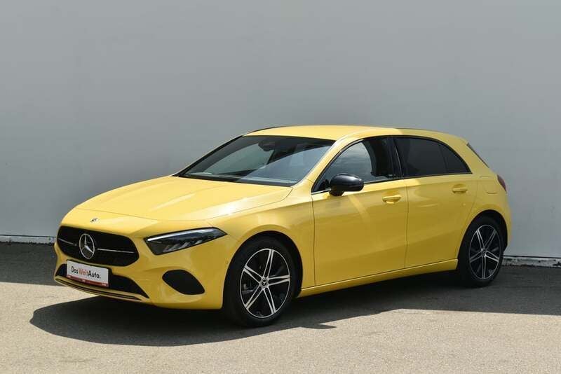 Galben mediu normal Utilizat 2023 Mercedes A180 | 27.990 EUR (Preț OK) - Imagine 1/4