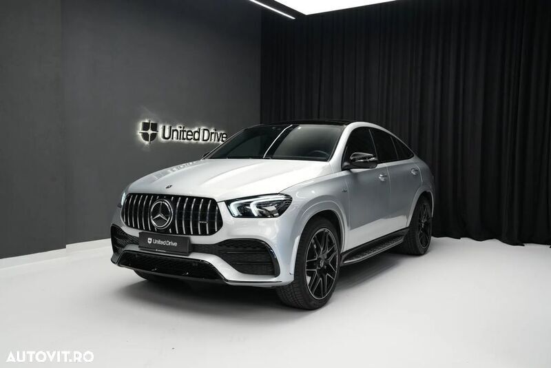 Gri Utilizat 2021 Mercedes GLE53 AMG AMG Coupe | 78.500 EUR (Super Preț) - Imagine 1/4
