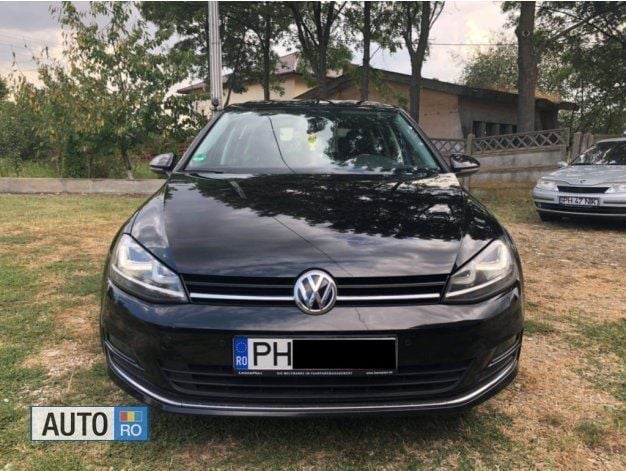 Negru Utilizat 2013 VW Golf VII Hatchback | 12.300 EUR (Scump) - Imagine 1/4