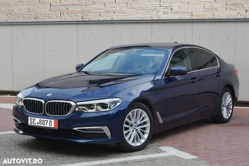 Culoarealbastru Utilizat 2018 BMW 540 Berlinǎ | 20.999 EUR (Preț bun) - Imagine 1/4