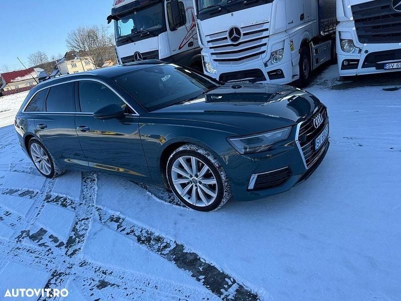 Culoareverde Utilizat 2020 Audi A6 Advanced Break | 32.500 EUR (Preț bun) - Imagine 1/4