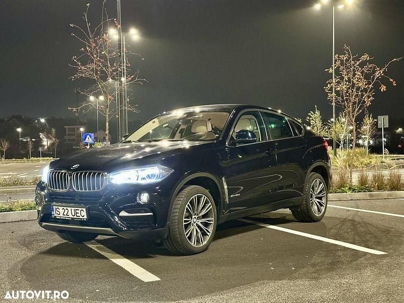 Culoarealbastru Utilizat 2018 BMW X6 SUV | 39.000 EUR (Scump) - Imagine 1/4