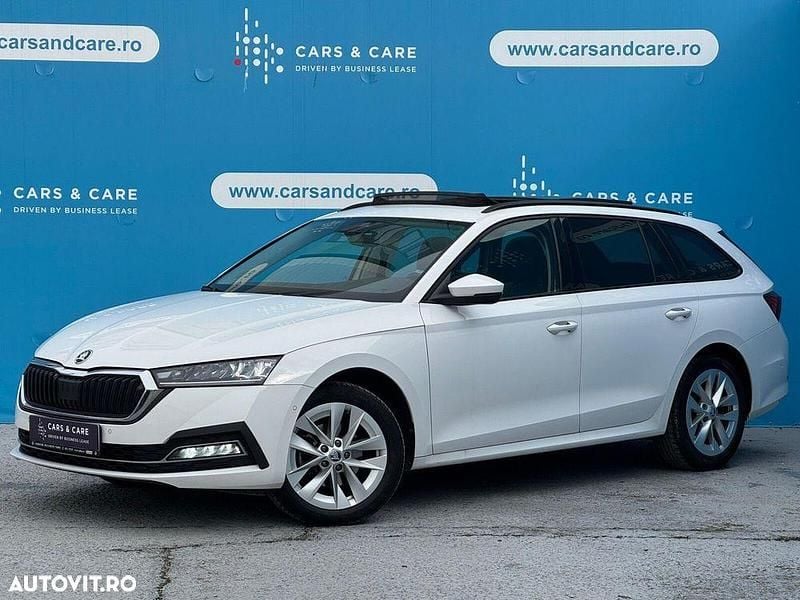 Second-hand Skoda Octavia Style 150 CP (110 kW) 2022 Culoarealb Break