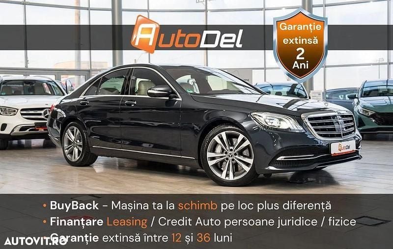 Albastru Utilizat 2018 Mercedes S560 Berlinǎ | 40.999 EUR - Imagine 1/4