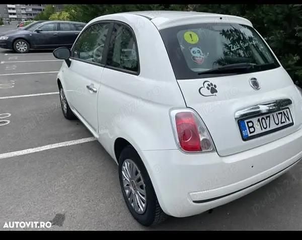 Alb Utilizat 2008 Fiat 500 Berlinǎ | 3.200 EUR (Super Preț) - Imagine 1/4