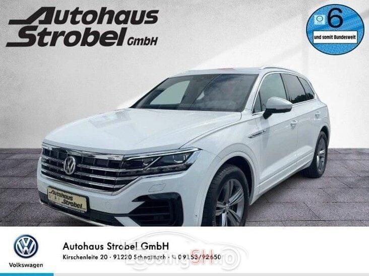 Alb Utilizat 2020 VW Touareg R-line SUV | 58.154 EUR - Imagine 1/4