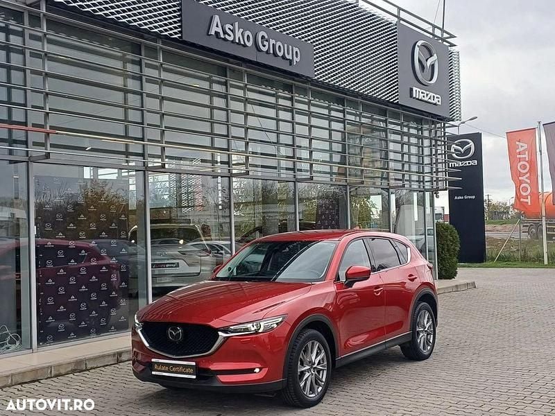 Culoarerosu Utilizat 2021 Mazda CX-5 SUV | 28.989 EUR (Scump) - Imagine 1/4