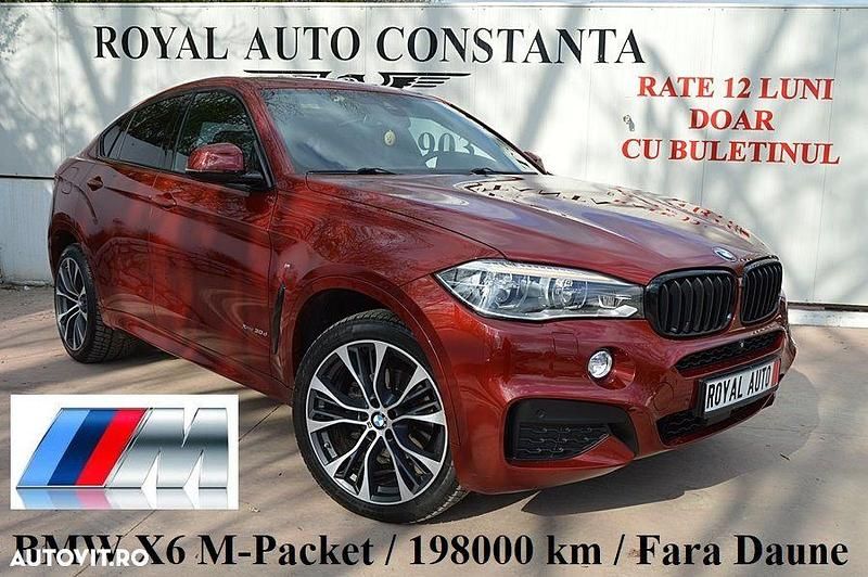 Second-hand BMW X6 Comfort Edition 258 CP (189 kW) 2016 Culoarealte culori SUV