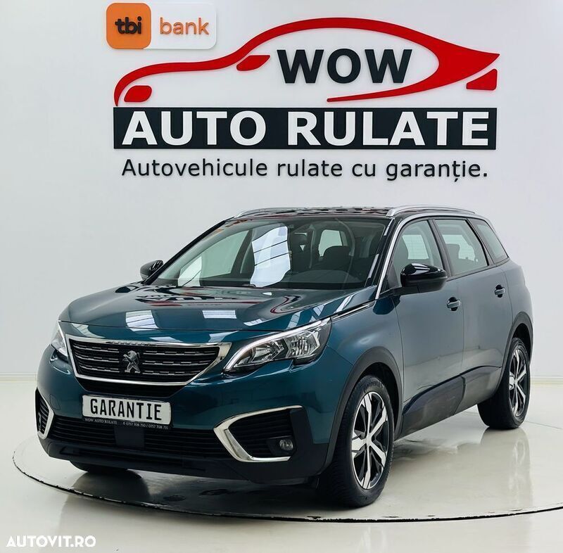 Albastru Utilizat 2019 Peugeot 5008 Monovolum | 14.290 EUR - Imagine 1/4