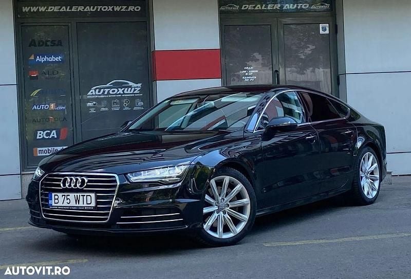 Second-hand Audi A7 S-Line 218 CP (160 kW) 2016 Negru Hatchback
