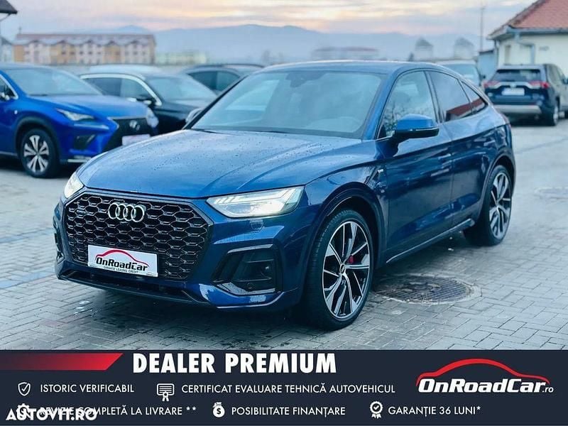 Culoarealbastru Utilizat 2021 Audi Q5 Design SUV | 45.990 EUR - Imagine 1/4