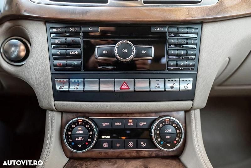 Second-hand Mercedes CLS350 265 CP (194 kW) 2012 Culoarenegru Coupe