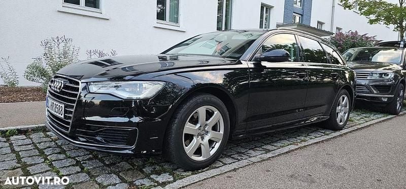Culoarenegru Utilizat 2015 Audi A6 Break | 14.900 EUR (Preț bun) - Imagine 1/4