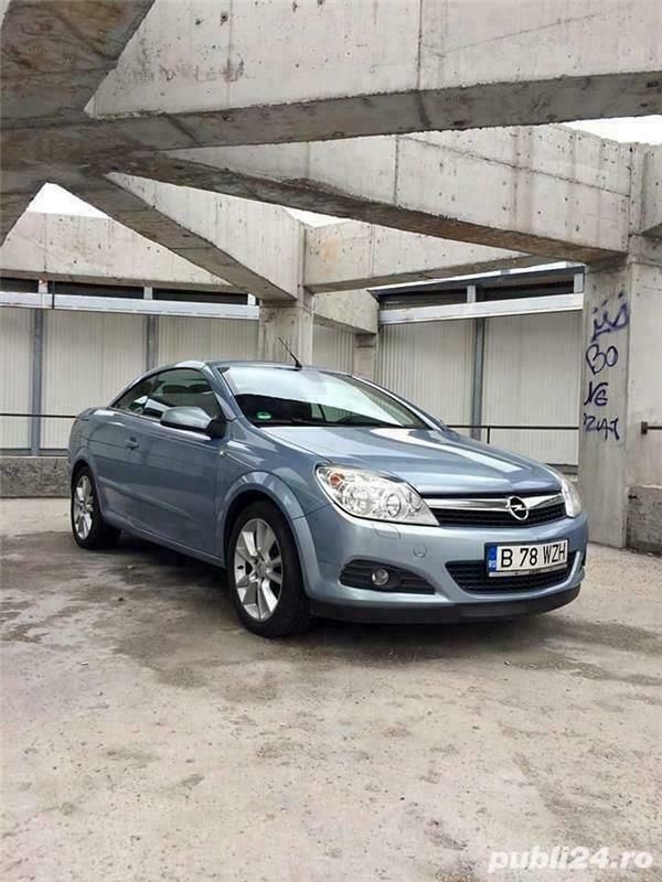 Albastru Utilizat 2007 Opel Astra Cabriolet Cabrio | 3.300 EUR - Imagine 1/4