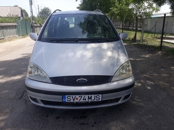 Argintiu Utilizat 2002 Ford Galaxy Monovolum | 1.900 EUR - Imagine 1/4