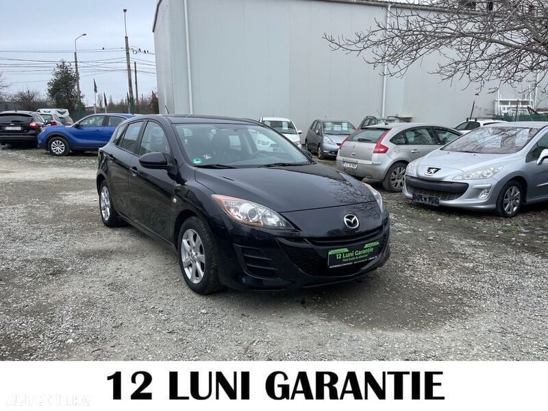 Negru Utilizat 2009 Mazda 3 Active Hatchback | 4.250 EUR (Puțin scump) - Imagine 1/4