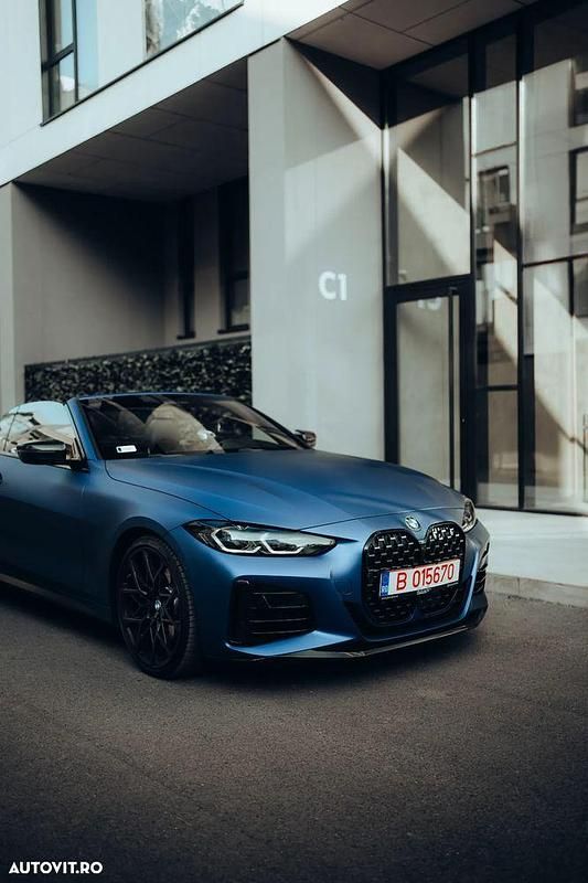 Culoarealbastru Utilizat 2021 BMW M4 Cabriolet M Sport Cabrio | 53.900 EUR - Imagine 1/4