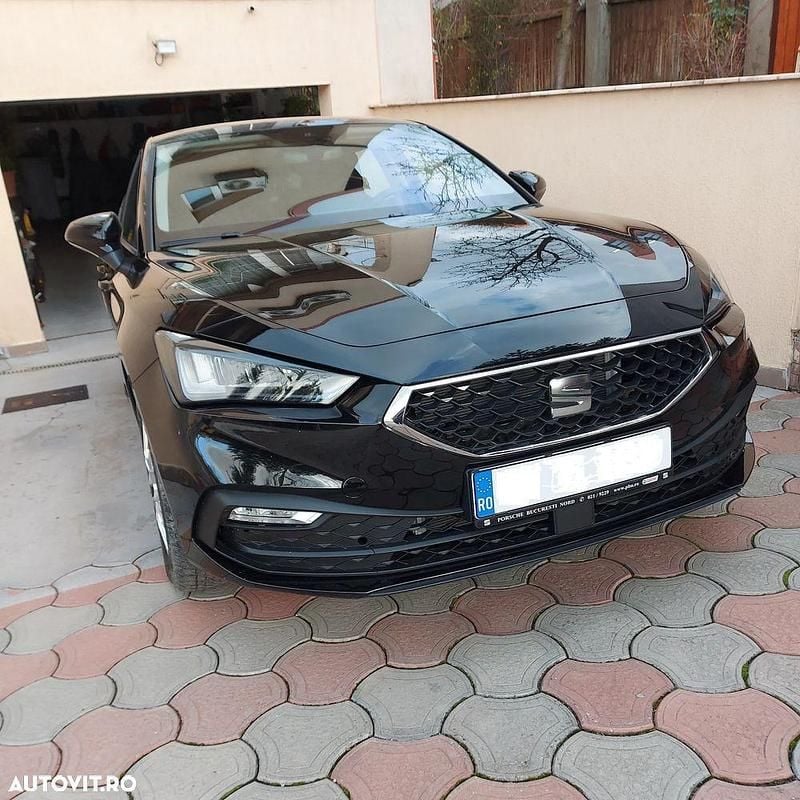 Culoarenegru Utilizat 2024 Seat Leon Style Hatchback | 19.250 EUR (Preț OK) - Imagine 1/4