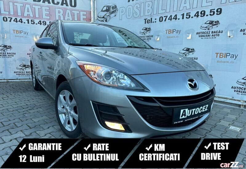 Gri Utilizat 2010 Mazda 3 Berlinǎ | 5.850 EUR (Puțin scump) - Imagine 1/4