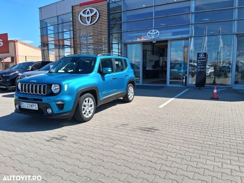 Albastru Utilizat 2021 Jeep Renegade Longitude SUV | 14.200 EUR (Preț OK) - Imagine 1/4