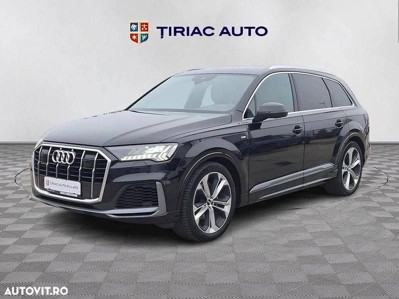 Culoarenegru Utilizat 2019 Audi Q7 S-Line SUV | 42.500 EUR (Preț bun) - Imagine 1/4