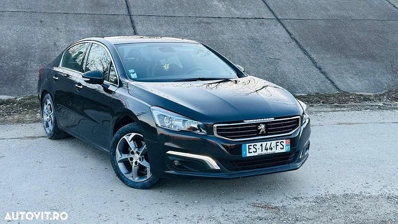 Negru Utilizat 2017 Peugeot 508 Style Break | 8.990 EUR (Preț bun) - Imagine 1/4