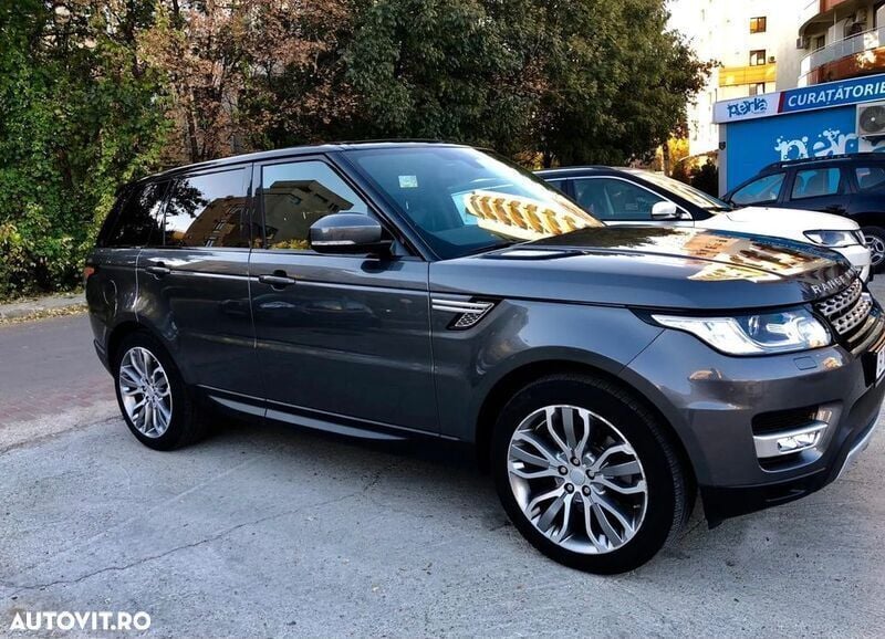 Gri Utilizat 2016 Land Rover Range Rover Sport SUV | 24.900 EUR (Super Preț) - Imagine 1/4