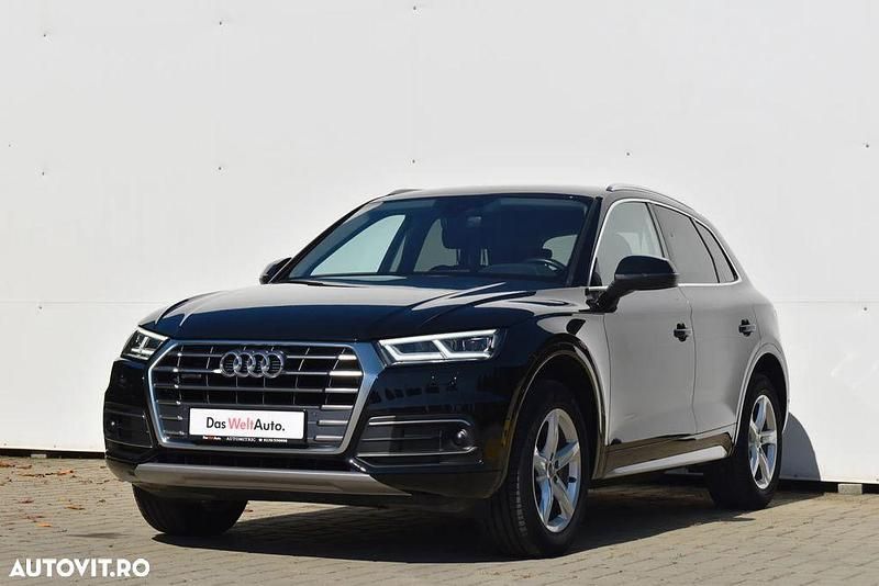 Culoarenegru Utilizat 2019 Audi Q5 Sport SUV | 32.500 EUR (Puțin scump) - Imagine 1/4