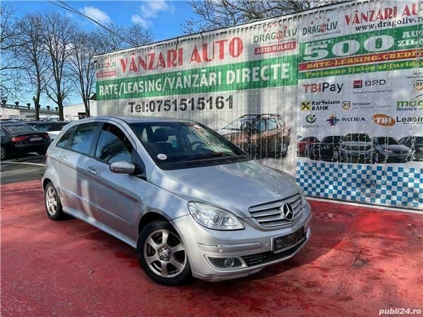 Argintiu Utilizat 2007 Mercedes B200 Monovolum | 3.999 EUR (Preț OK) - Imagine 1/4