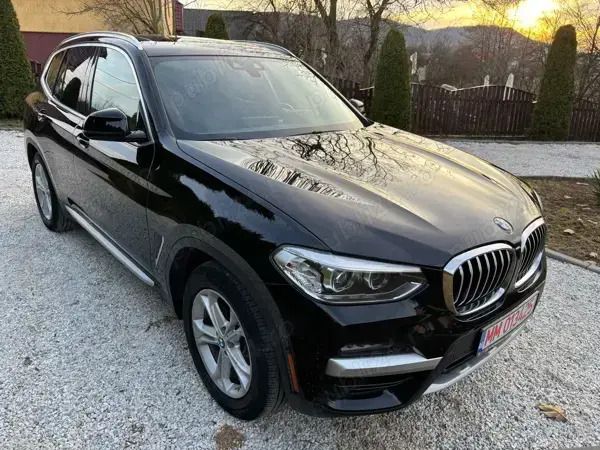 Negru Utilizat 2020 BMW X3 SUV | 23.900 EUR (Super Preț) - Imagine 1/4