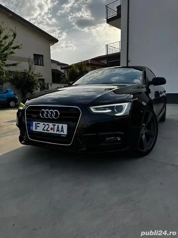 Negru Utilizat 2011 Audi A5 Coupe | 11.000 EUR (Preț OK) - Imagine 1/4