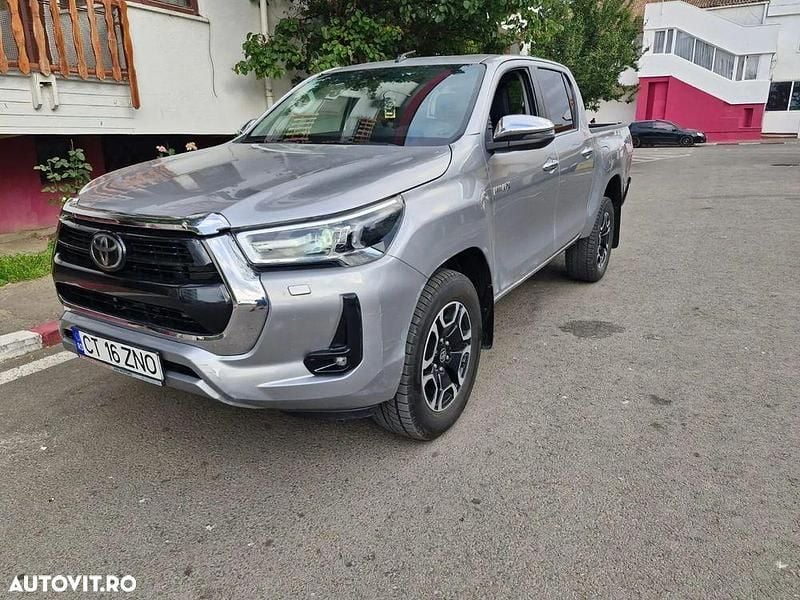 Argint Utilizat 2021 Toyota HiLux Style Pickup | 36.800 EUR (Scump) - Imagine 1/4