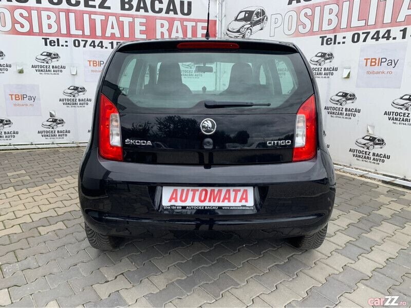 Second-hand Skoda Citigo Active 75 CP (55 kW) 2013 Negru Hatchback