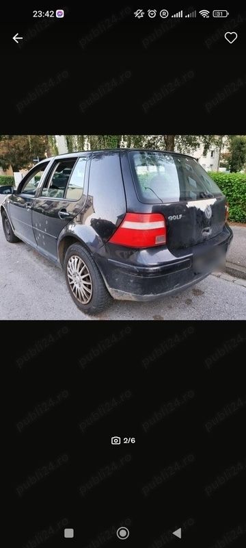 Second-hand VW Golf IV Pacific 102 CP (75 kW) 2003 Hatchback