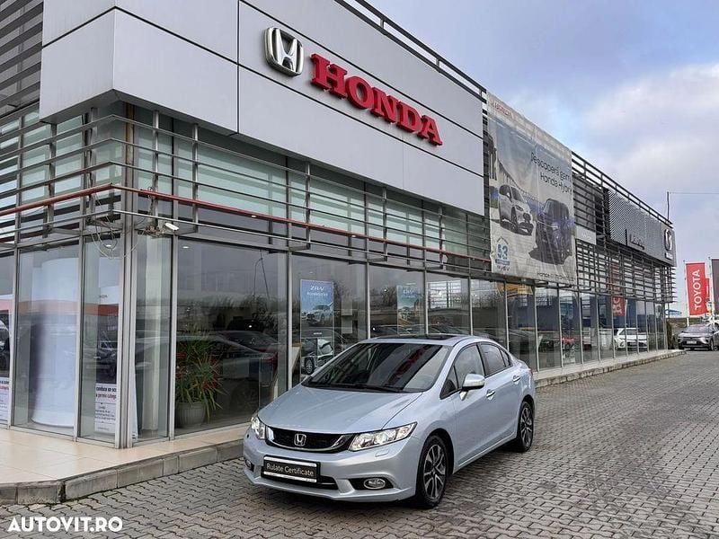 Culoarealbastru Utilizat 2015 Honda Civic ES Berlinǎ | 11.990 EUR (Preț OK) - Imagine 1/4