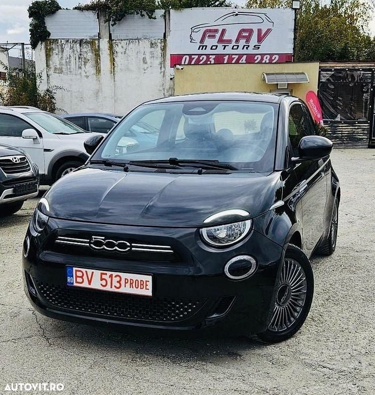 Culoarenegru Utilizat 2022 Fiat 500e Icon Hatchback | 14.750 EUR (Preț OK) - Imagine 1/4