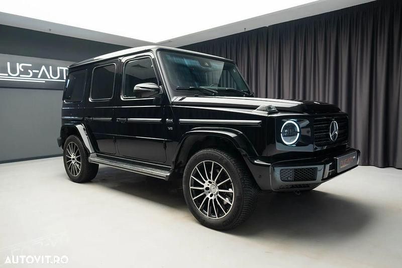 Second-hand Mercedes G500 422 CP (310 kW) 2023 Culoarenegru SUV