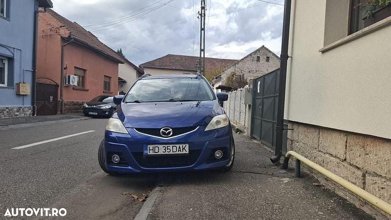 Culoarealbastru Utilizat 2009 Mazda 5 Active Plus Monovolum | 4.000 EUR (Puțin scump) - Imagine 1/4