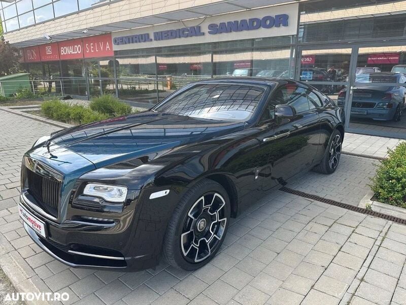 Second-hand Rolls Royce Wraith 632 CP (464 kW) 2018 Negru Coupe