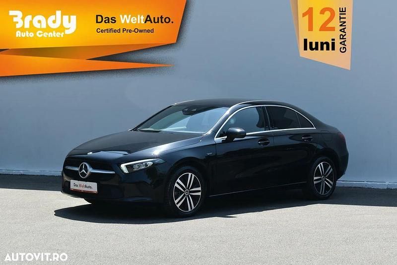 Negru Utilizat 2021 Mercedes A250 Edition Berlinǎ | 28.369 EUR (Scump) - Imagine 1/4