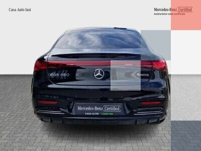 Second-hand Mercedes EQS450+ 264 kW (360 CP) 2022 Metalizata negru obsidian Berlinǎ