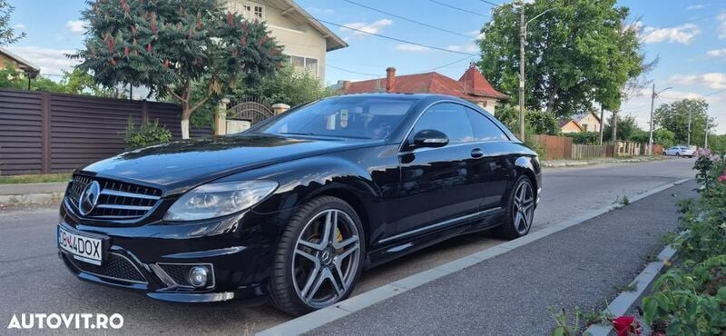 Negru Utilizat 2007 Mercedes CL63 AMG AMG Coupe | 23.099 EUR - Imagine 1/4