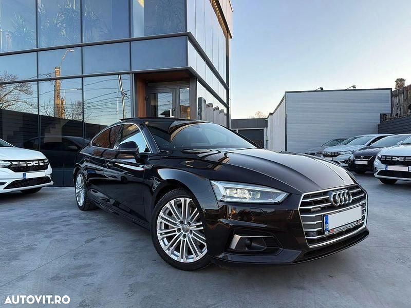 Second-hand Audi A5 Sportback 190 CP (139 kW) 2019 Culoarenegru Hatchback