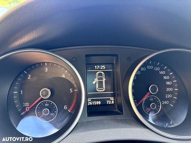 Second-hand VW Golf VII 105 CP (77 kW) 2012 Culoarenegru Break