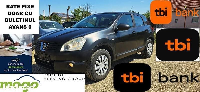 Culoarenegru Utilizat 2007 Nissan Qashqai Visia SUV | 3.990 EUR (Puțin scump) - Imagine 1/4