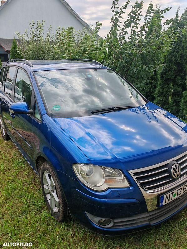 Culoarealbastru Utilizat 2007 VW Touran Comfortline Monovolum | 3.000 EUR (Preț OK) - Imagine 1/4