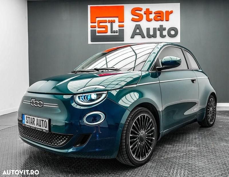 Albastru Utilizat 2021 Fiat 500e Cabrio | 16.990 EUR - Imagine 1/4