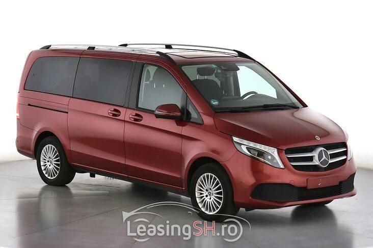 Roșu Utilizat 2022 Mercedes V250 Edition Monovolum | 55.063 EUR (Preț OK) - Imagine 1/4